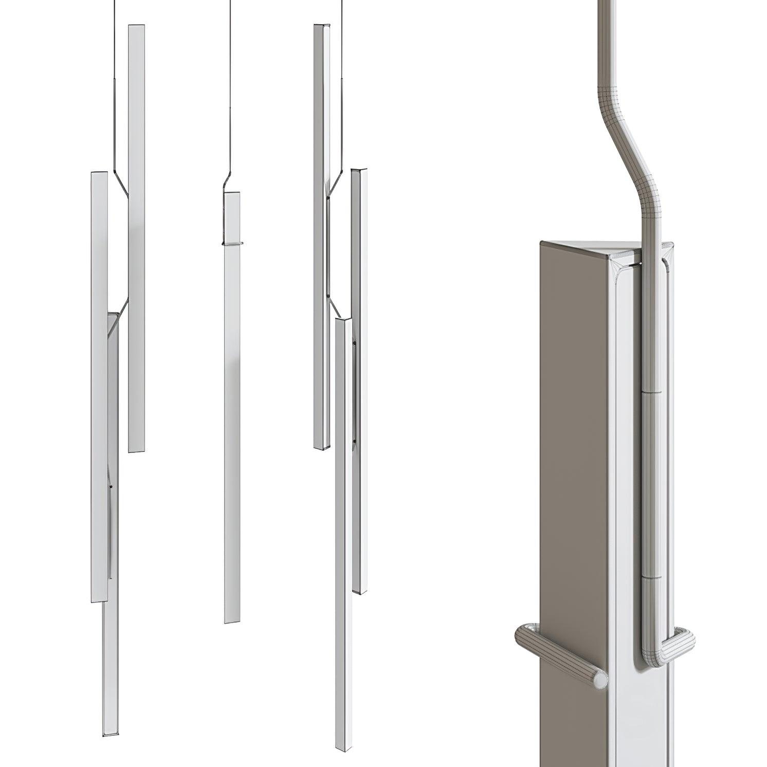 Halo Jewel Straight Pendant Light - Lamp Outdoor