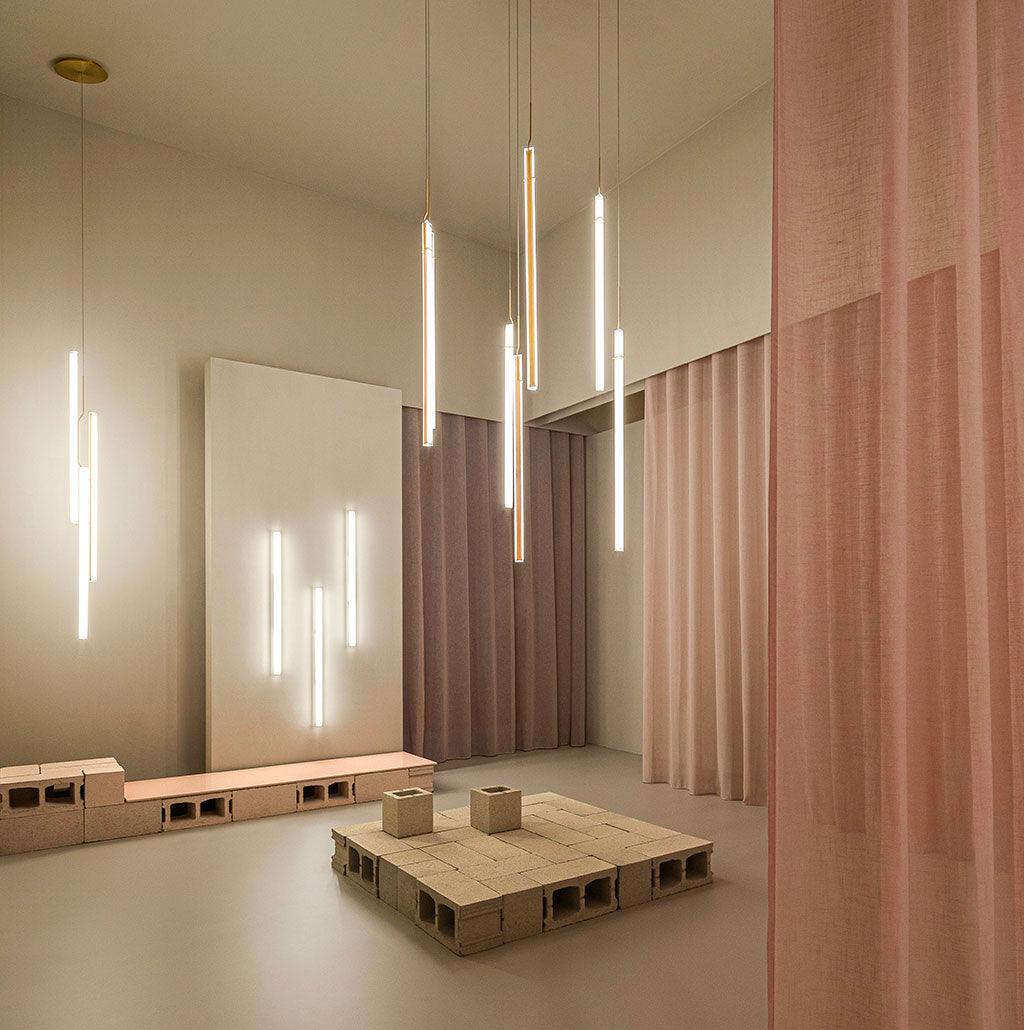 Halo Jewel Straight Pendant Light - Lamp Outdoor