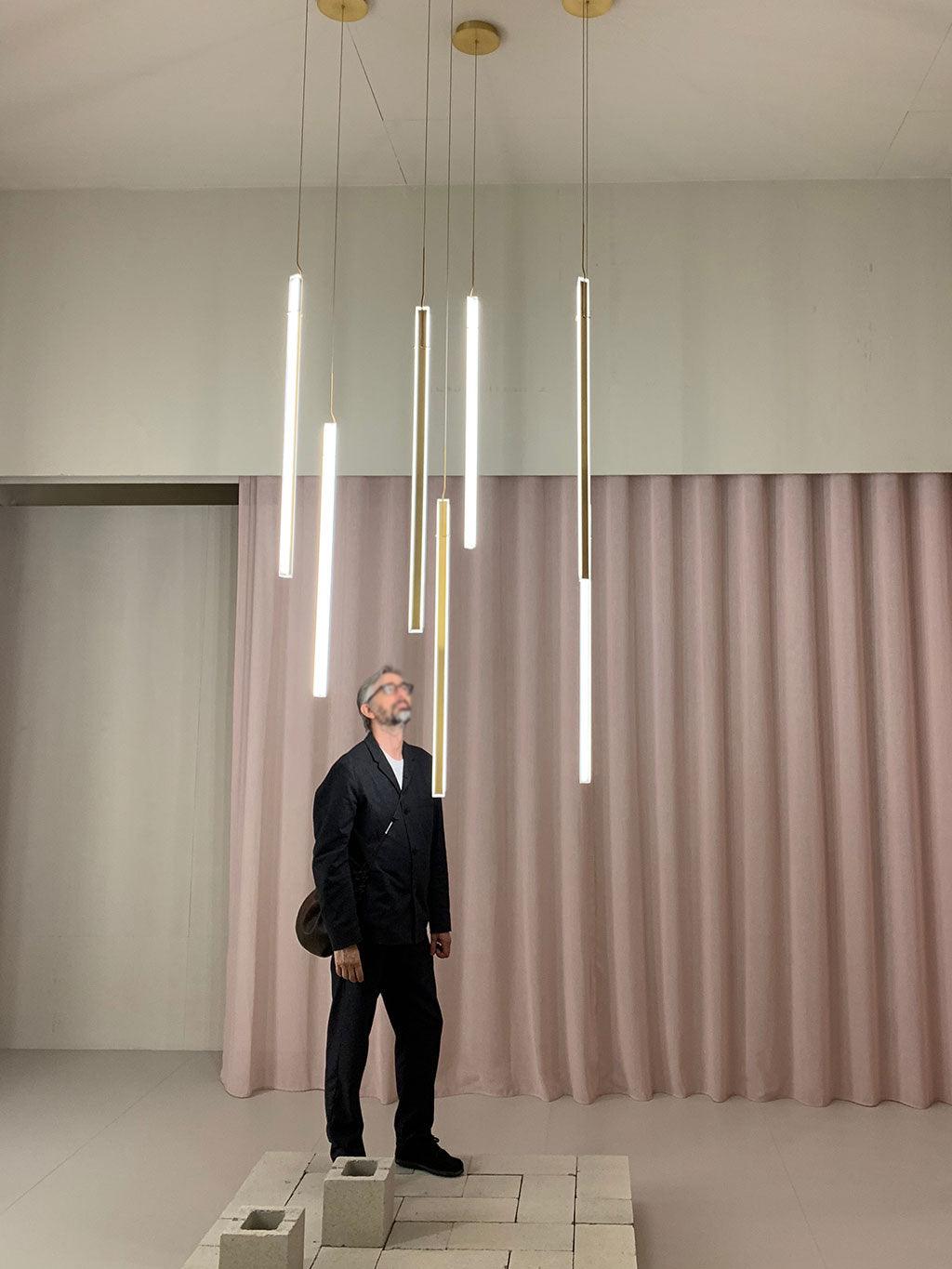 Halo Jewel Straight Pendant Light - Lamp Outdoor