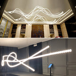 PearlCascade Glass Bead Chandelier - Lamp Outdoor