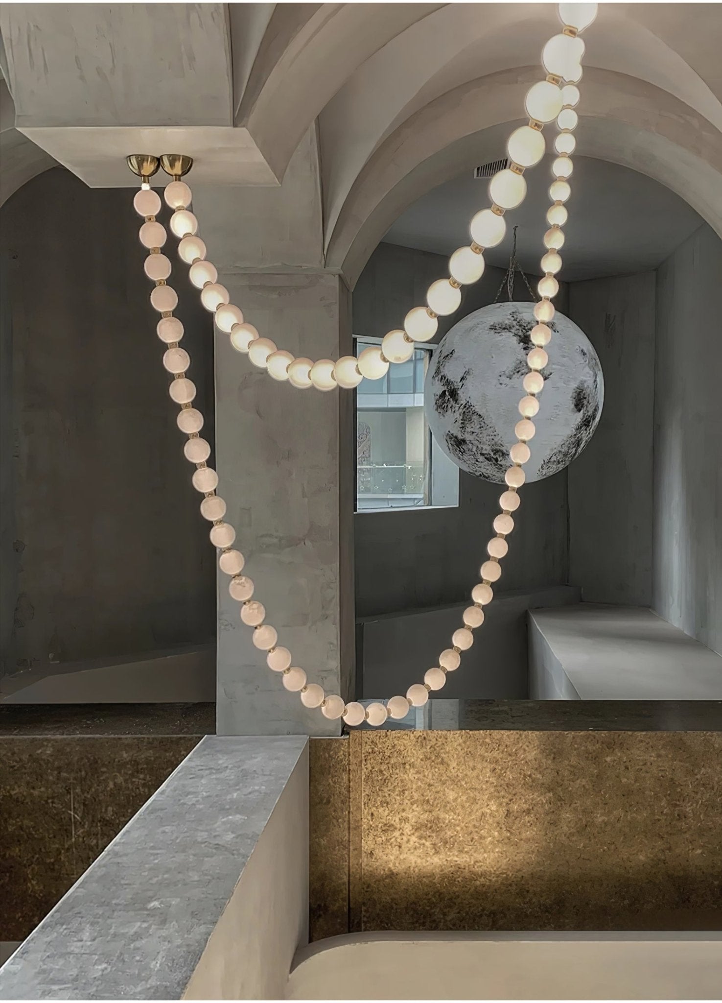Zalvarin Brass Sputnik Chandelier - Lamp Outdoor