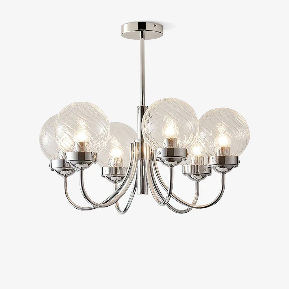 Armiriel Elegance Nordic Glass Metal Chandelier - Lamp Outdoor