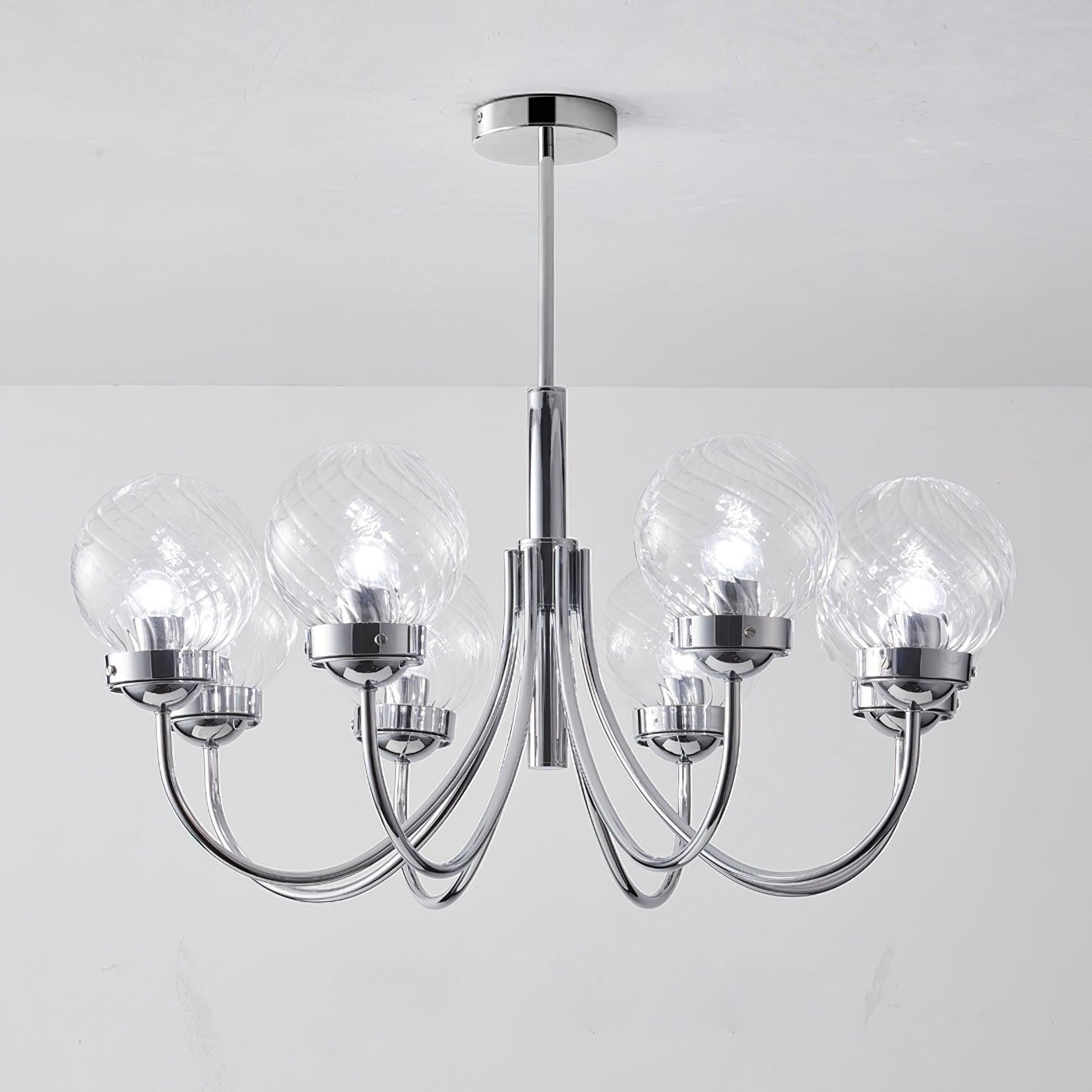 Armiriel Elegance Nordic Glass Metal Chandelier - Lamp Outdoor