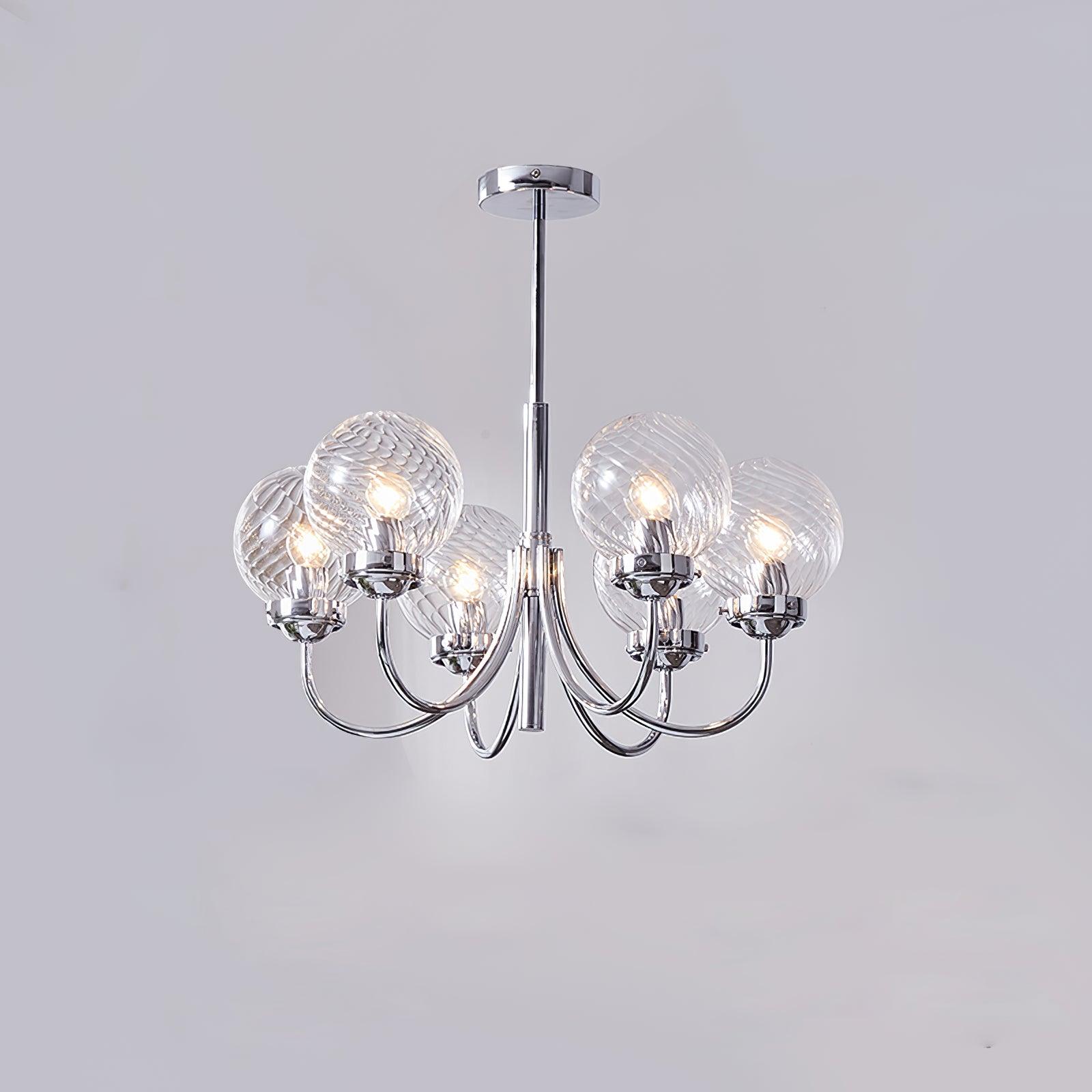 Armiriel Elegance Nordic Glass Metal Chandelier - Lamp Outdoor