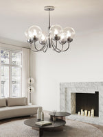 Armiriel Elegance Nordic Glass Metal Chandelier - Lamp Outdoor