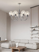 Armiriel Elegance Nordic Glass Metal Chandelier - Lamp Outdoor