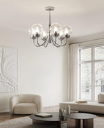 Armiriel Elegance Nordic Glass Metal Chandelier - Lamp Outdoor