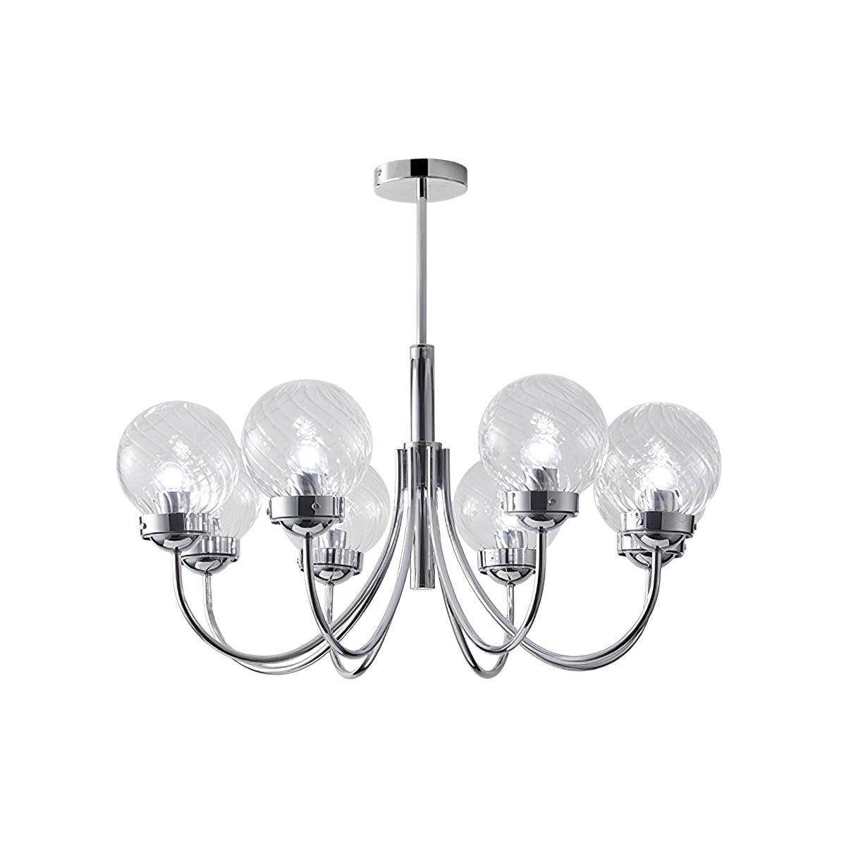 Armiriel Elegance Nordic Glass Metal Chandelier - Lamp Outdoor