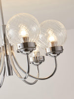 Armiriel Elegance Nordic Glass Metal Chandelier - Lamp Outdoor