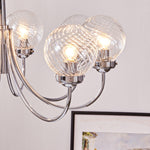 Armiriel Elegance Nordic Glass Metal Chandelier - Lamp Outdoor
