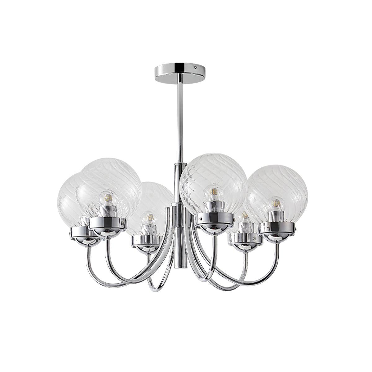Armiriel Elegance Nordic Glass Metal Chandelier - Lamp Outdoor