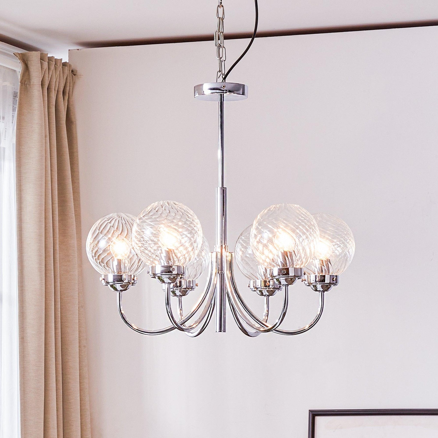 Armiriel Elegance Nordic Glass Metal Chandelier - Lamp Outdoor