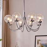 Armiriel Elegance Nordic Glass Metal Chandelier - Lamp Outdoor