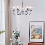 Armiriel Elegance Nordic Glass Metal Chandelier - Lamp Outdoor