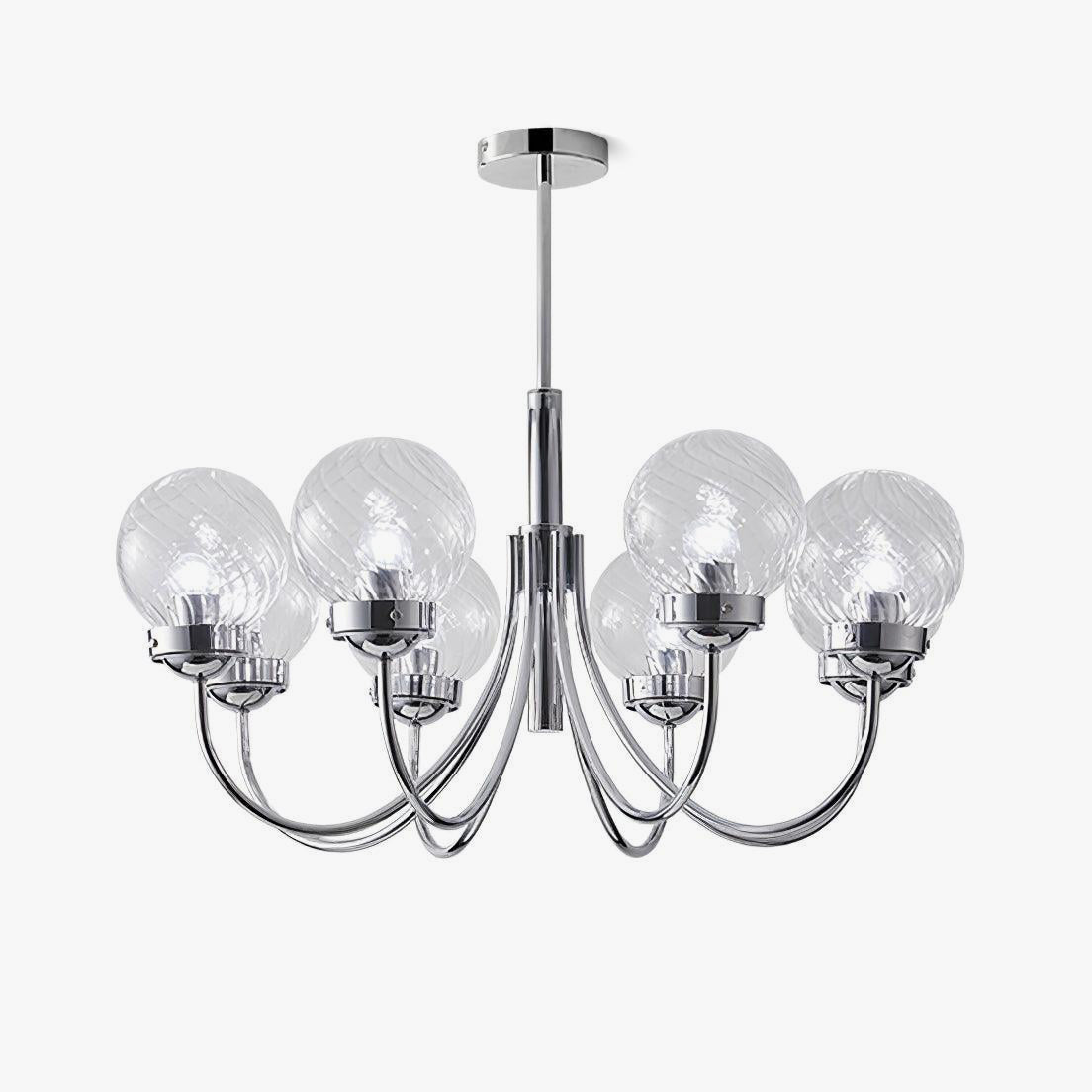 Armiriel Elegance Nordic Glass Metal Chandelier - Lamp Outdoor