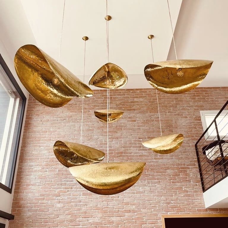 Hammered Pendant Light - Lamp Outdoor