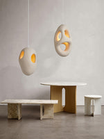 Hand-Built White Pendant Lamp - Lamp Outdoor