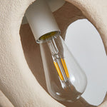 Hand-Built White Pendant Lamp - Lamp Outdoor
