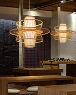 Handmade Sigyn Bamboo Pendant Lamp - Lamp Outdoor