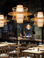 Handmade Sigyn Bamboo Pendant Lamp - Lamp Outdoor