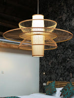 Handmade Sigyn Bamboo Pendant Lamp - Lamp Outdoor