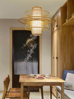 Handmade Sigyn Bamboo Pendant Lamp - Lamp Outdoor