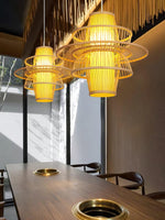 Handmade Sigyn Bamboo Pendant Lamp - Lamp Outdoor