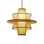 Handmade Sigyn Bamboo Pendant Lamp - Lamp Outdoor