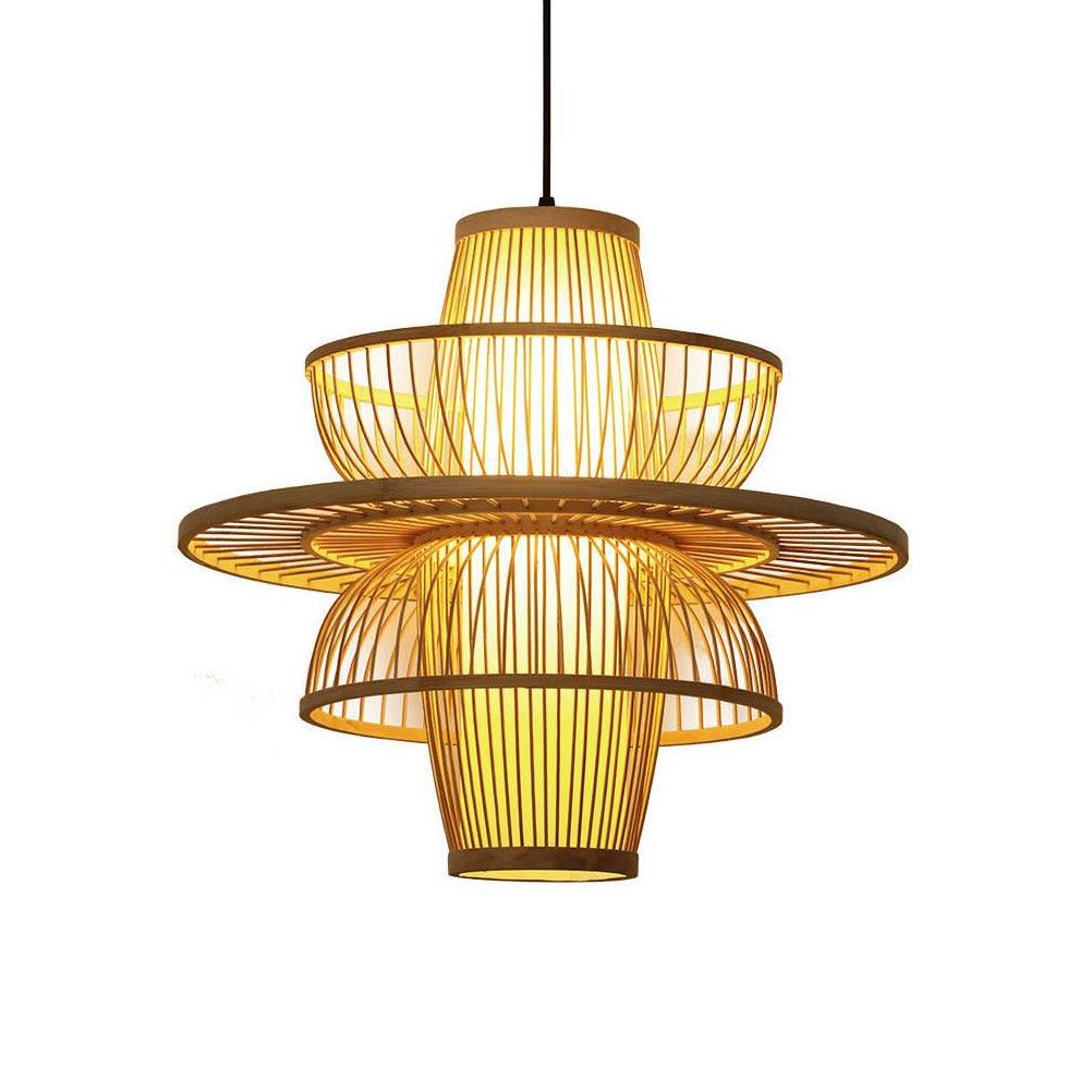 Handmade Sigyn Bamboo Pendant Lamp - Lamp Outdoor