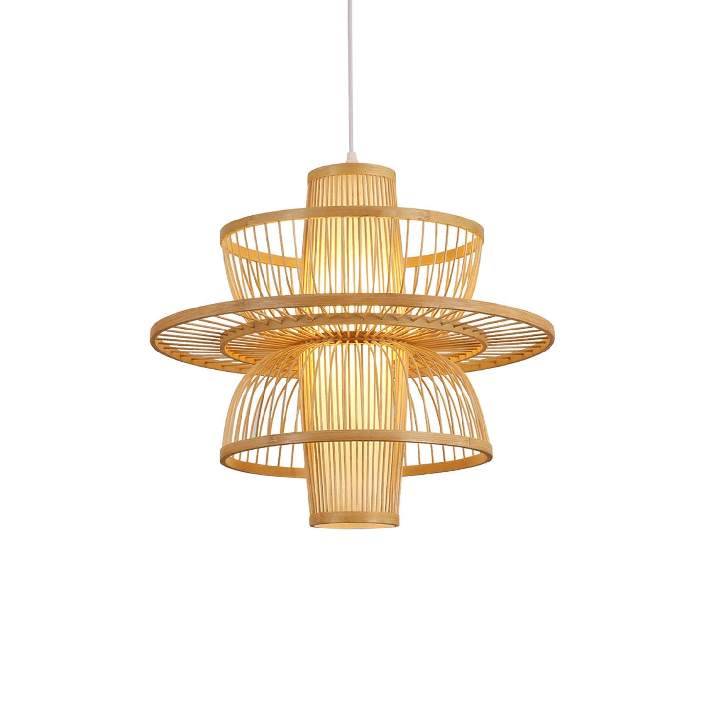 Handmade Sigyn Bamboo Pendant Lamp - Lamp Outdoor