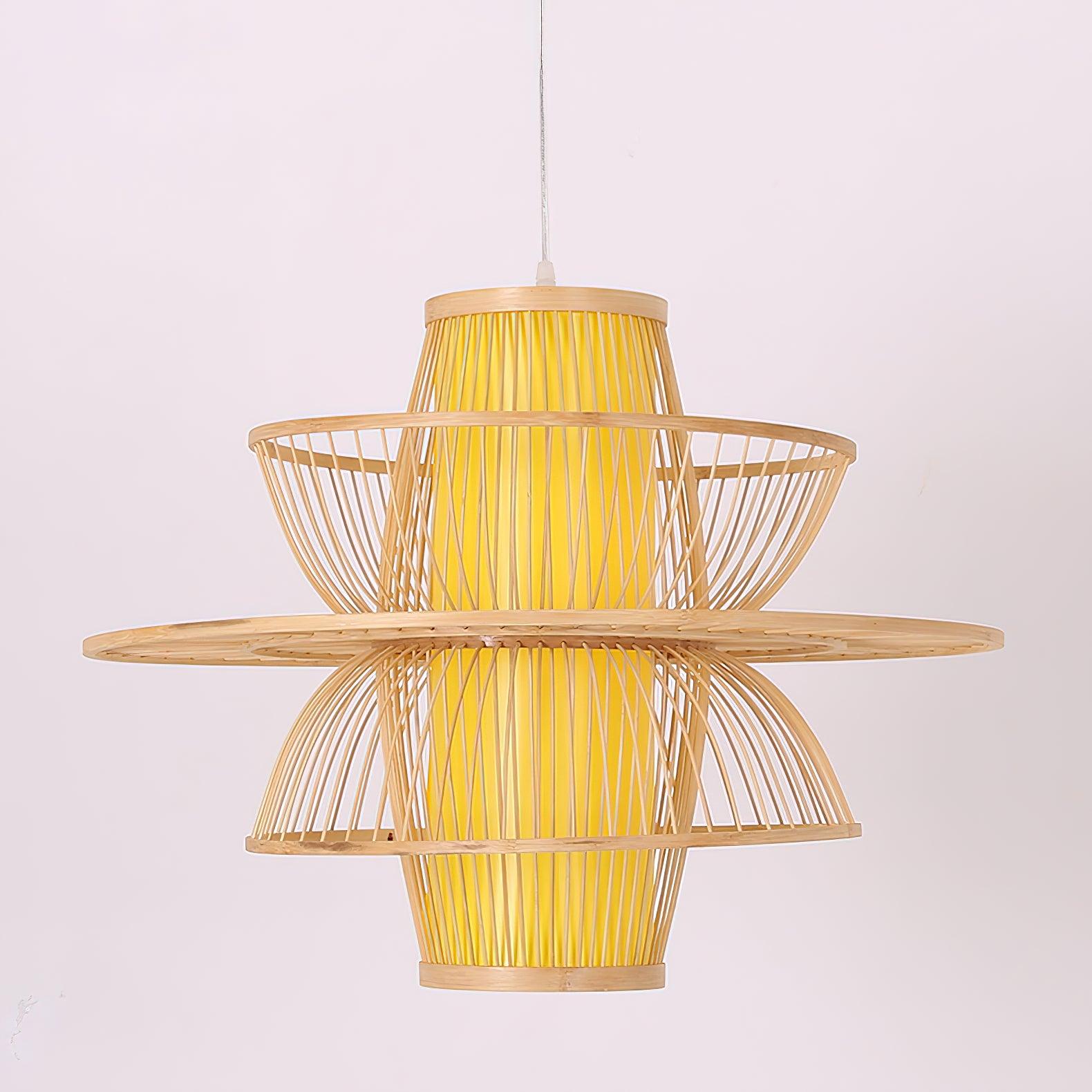 Handmade Sigyn Bamboo Pendant Lamp - Lamp Outdoor