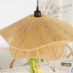 Handmade Straw Hat Pendant Lamp - Lamp Outdoor