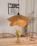 Handmade Straw Hat Pendant Lamp - Lamp Outdoor