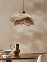 Handmade Straw Hat Pendant Lamp - Lamp Outdoor