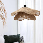 Handmade Straw Hat Pendant Lamp - Lamp Outdoor