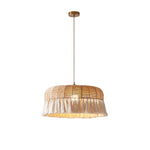 Handwoven Jute Pendant Light - Lamp Outdoor