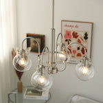 Verinyra Premium Nordic Art Glass Metal Chandelier - Lamp Outdoor