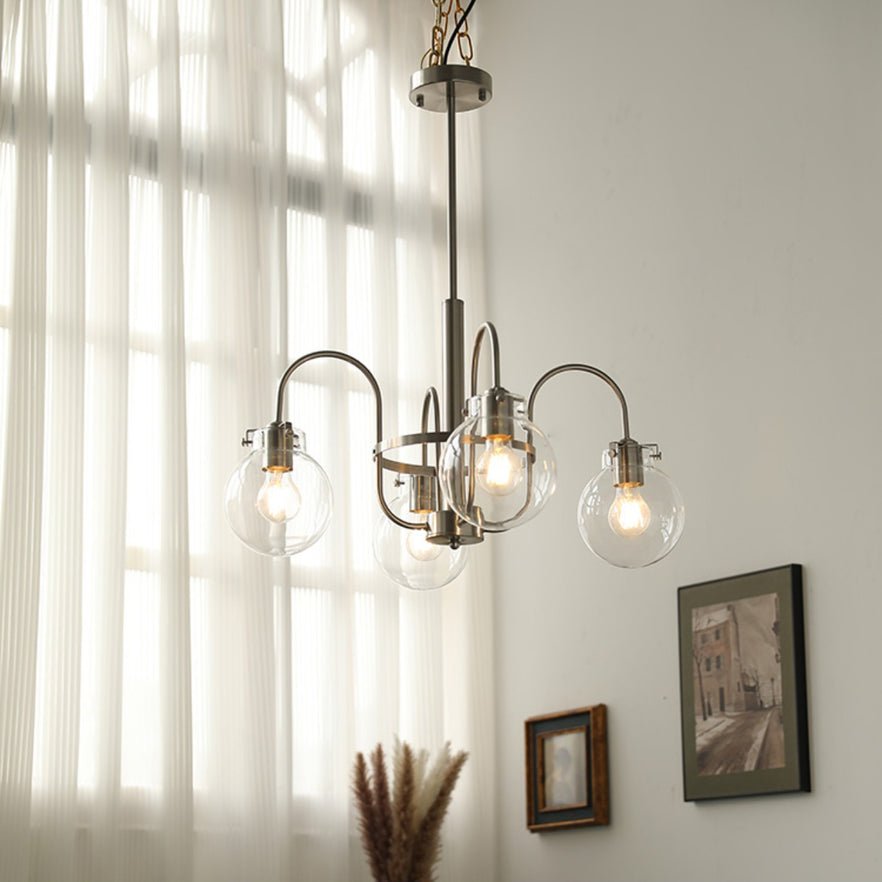 Verinyra Premium Nordic Art Glass Metal Chandelier - Lamp Outdoor