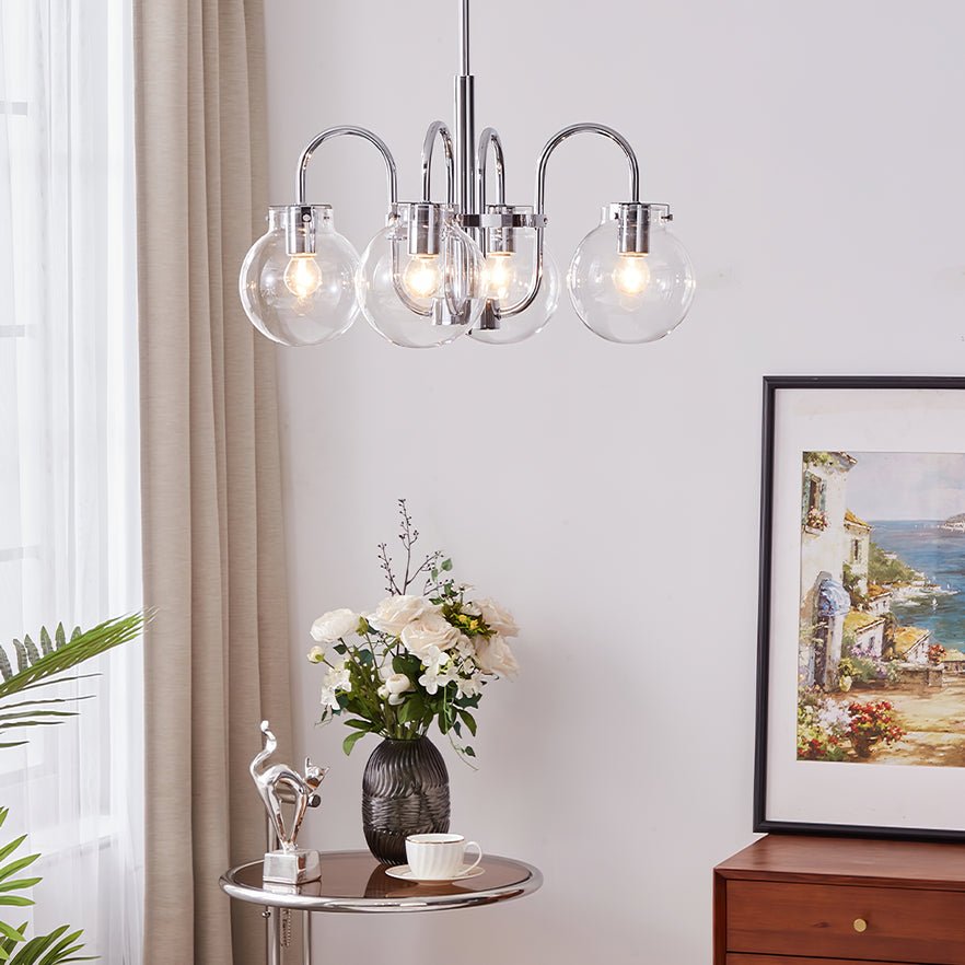 Verinyra Premium Nordic Art Glass Metal Chandelier - Lamp Outdoor