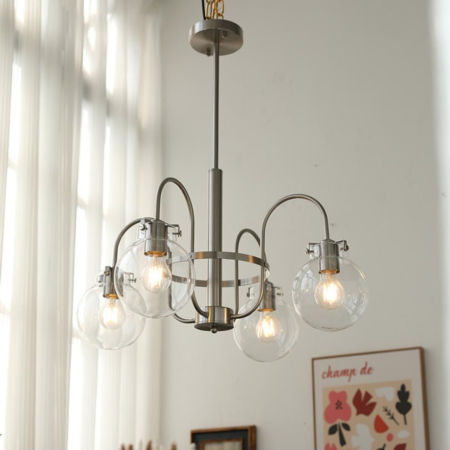Verinyra Premium Nordic Art Glass Metal Chandelier - Lamp Outdoor