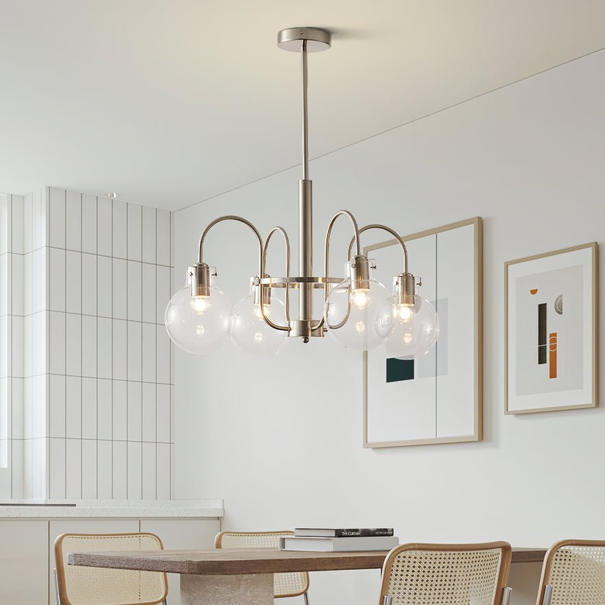 Verinyra Premium Nordic Art Glass Metal Chandelier - Lamp Outdoor