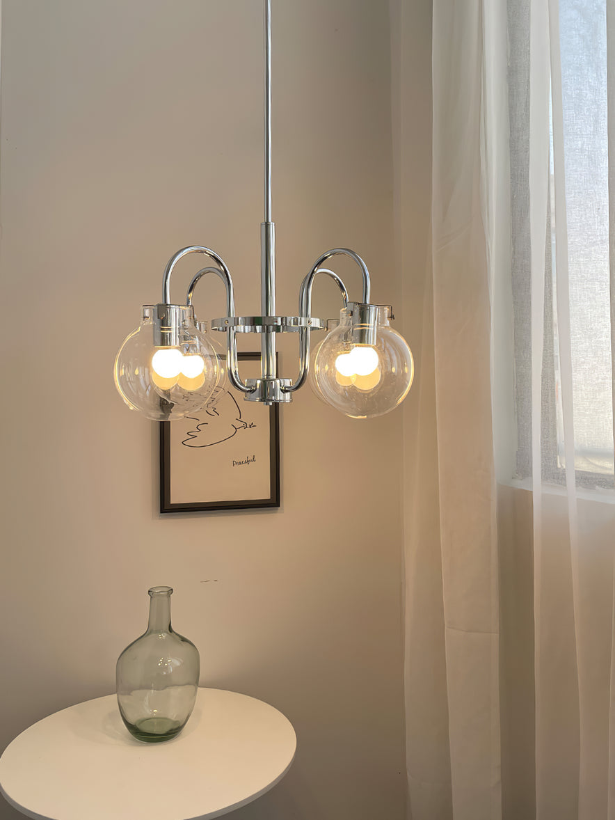 Verinyra Premium Nordic Art Glass Metal Chandelier - Lamp Outdoor