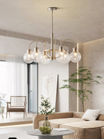 Verinyra Premium Nordic Art Glass Metal Chandelier - Lamp Outdoor