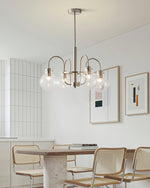 Verinyra Premium Nordic Art Glass Metal Chandelier - Lamp Outdoor