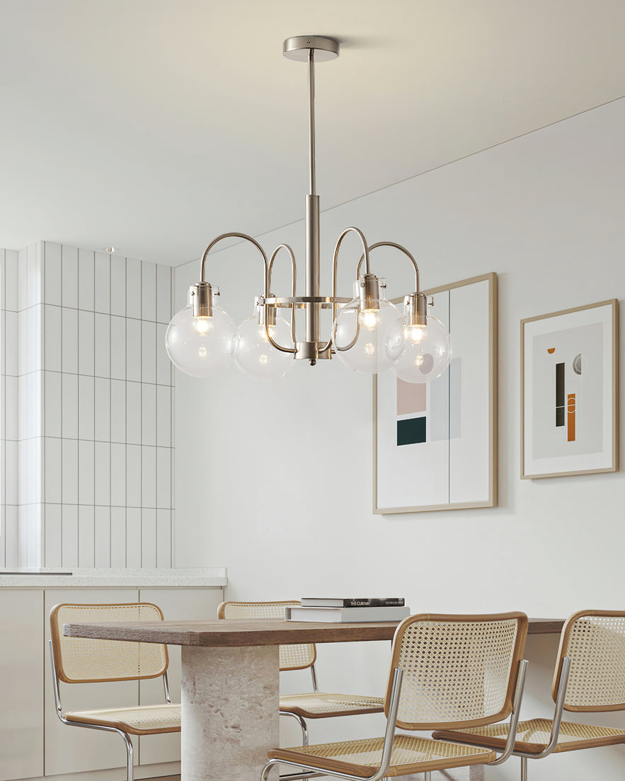 Verinyra Premium Nordic Art Glass Metal Chandelier - Lamp Outdoor