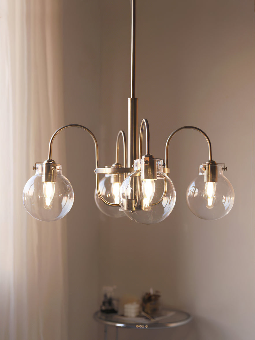 Verinyra Premium Nordic Art Glass Metal Chandelier - Lamp Outdoor