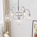 Verinyra Premium Nordic Art Glass Metal Chandelier - Lamp Outdoor