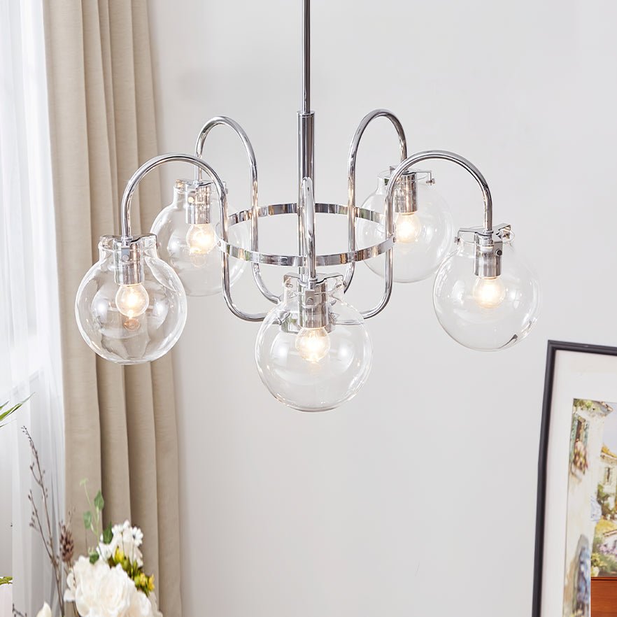 Verinyra Premium Nordic Art Glass Metal Chandelier - Lamp Outdoor