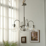 Verinyra Premium Nordic Art Glass Metal Chandelier - Lamp Outdoor