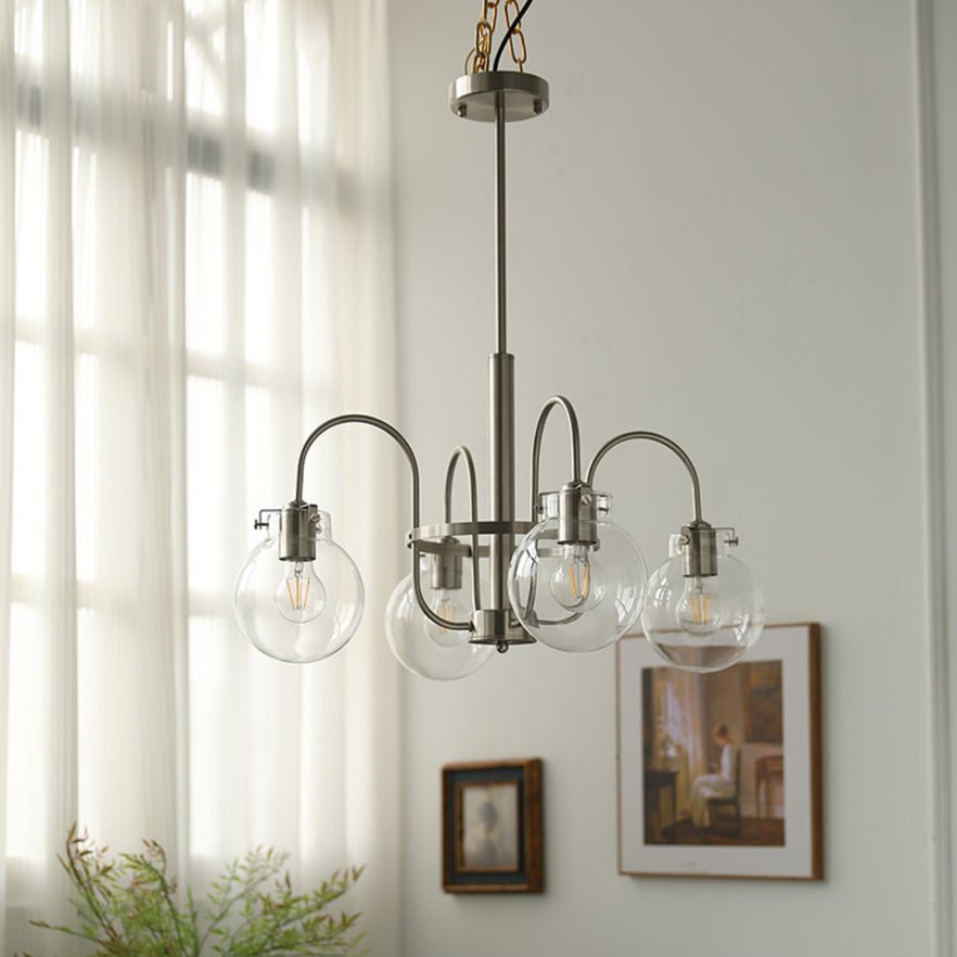 Verinyra Premium Nordic Art Glass Metal Chandelier - Lamp Outdoor